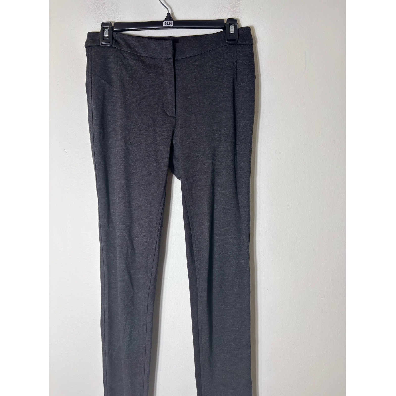 Theory Black Straight Leg Ankle Pants Sz S